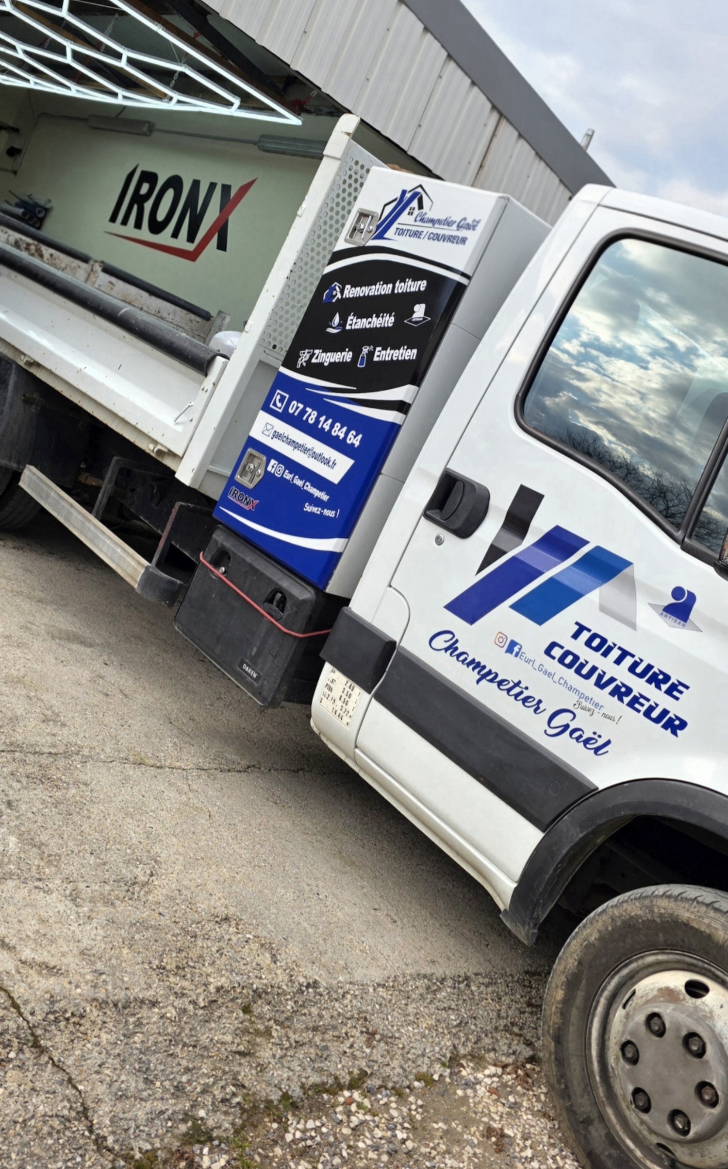 Flocage Camion Charpantier