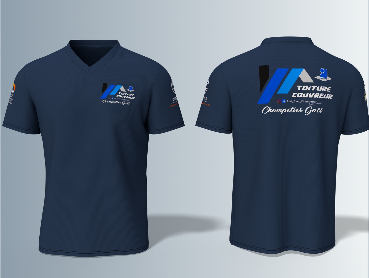 Rendu 3D Flocage T Shirt